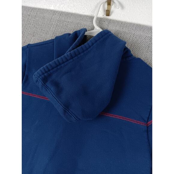 Disney Parks Disneyland Resort Hoodie Youth XS Blue Patched Full Zip 1955 - Picture 8 of 12